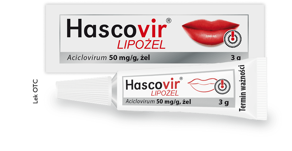 produkt Hascovir Lipożel